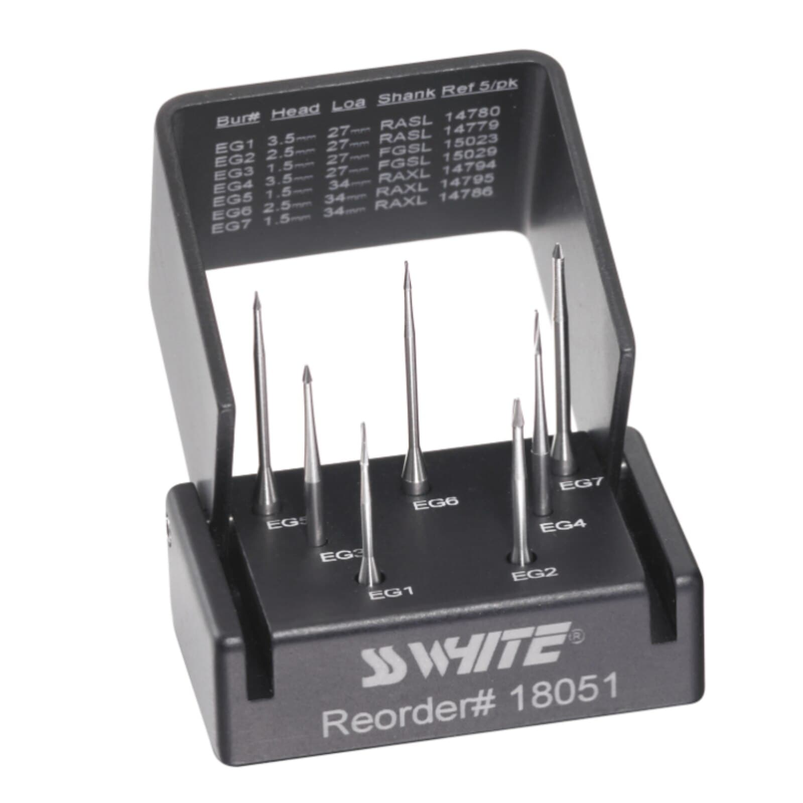 EndoGuide Micro Endodontic Carbide Burs, Molar Kit, 7/Pkg, 18051 thumbnail 2