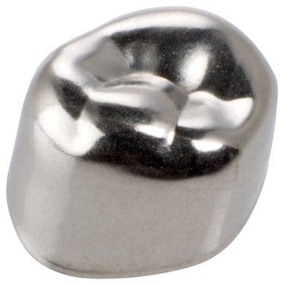 3M Unitek Stainless Steel Primary Molar Crown, Lower Right Second Primary Molar, Size 3 (2LR3), 5/Box, 900243 thumbnail 7
