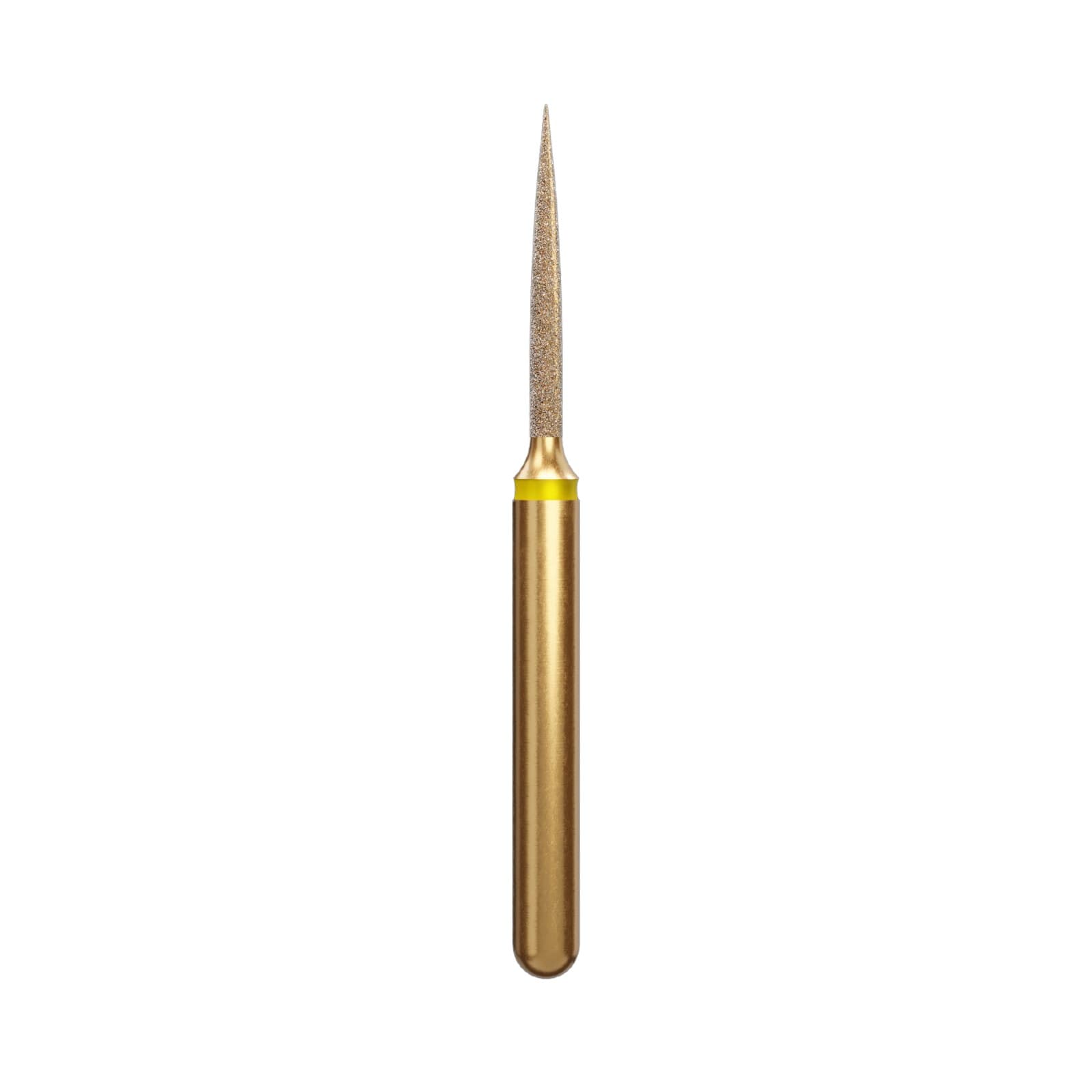 Alpen® Multi-Use Diamond Bur, FG #862 Flame, 1.0 mm, Extra Fine, Yellow, 5/Pk, 862-010XF thumbnail 3