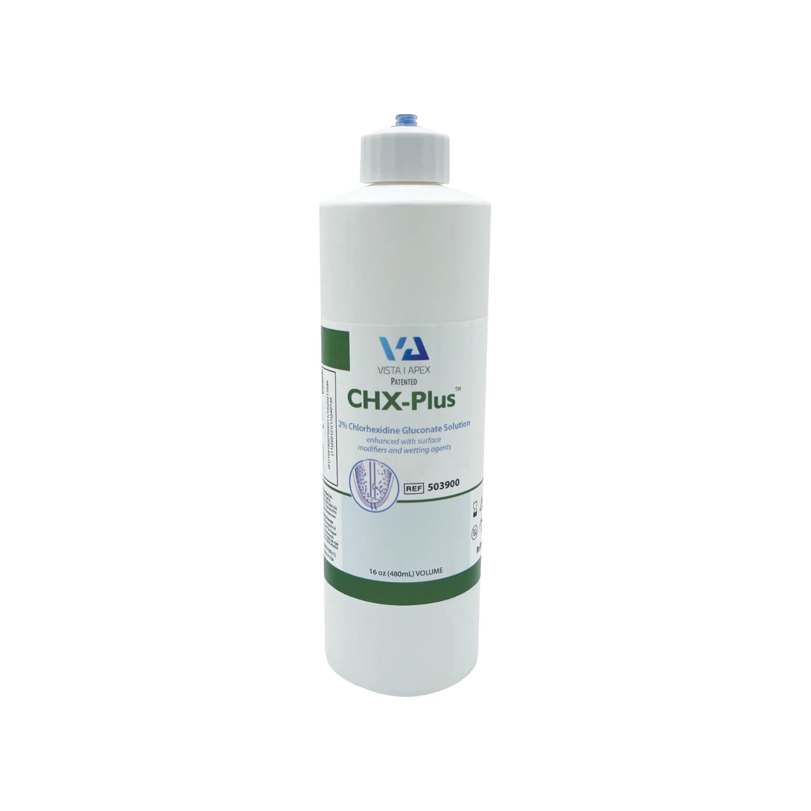 CHX-Plus Irrigant, 2% Chlorhexidine Gluconate, 16 oz Bottle, 1/Pk, 503900 thumbnail 11