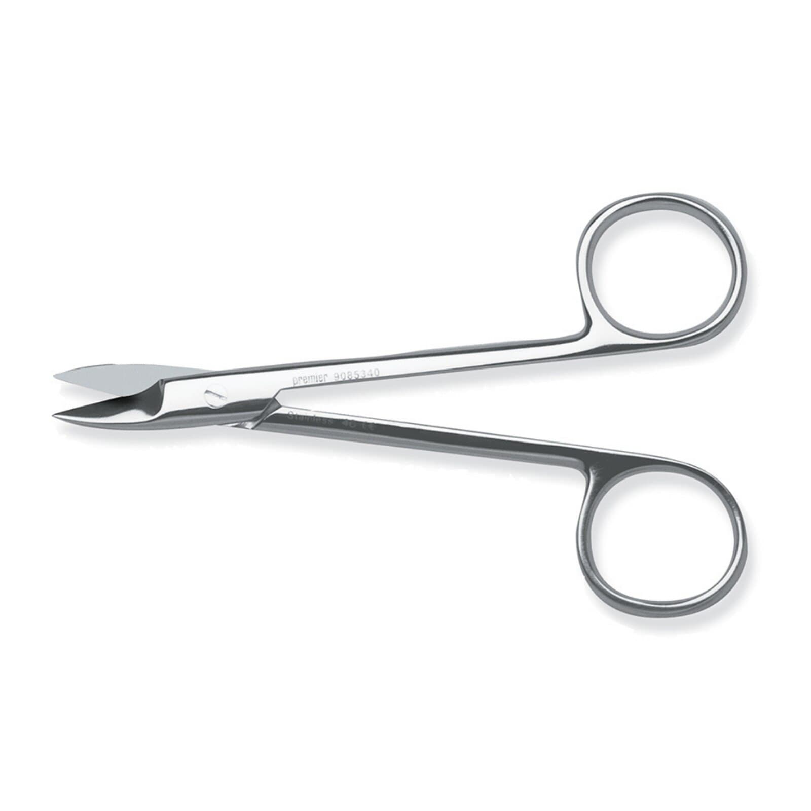 Premier Dental Crown and Collar Scissors, Straight/Sharp, 4" (10.2 cm), Stainless Steel, 1 Each thumbnail 2
