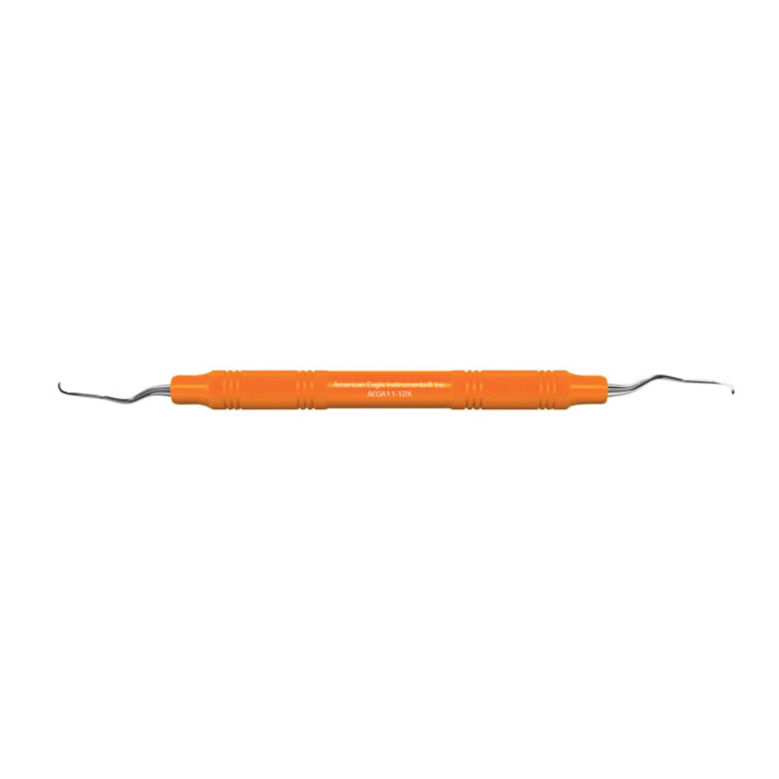 American Eagle Gracey +3 Access Curette #11/12, Double End, 3/8" EagleLite Stainless Steel Handle, AEGA11-12Z - Curette Gracey Access 11-12 3/8 SS - Image 1
