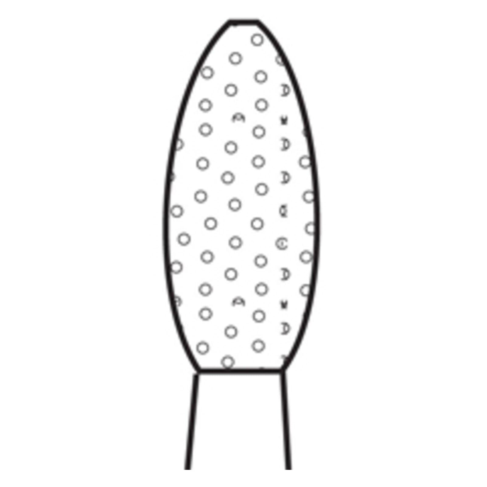 Two Striper Diamond Bur, FG, Football, #292.3C, Coarse, Green, 1.6 mm Major Diameter, 5/Pk, 2015145 thumbnail 3