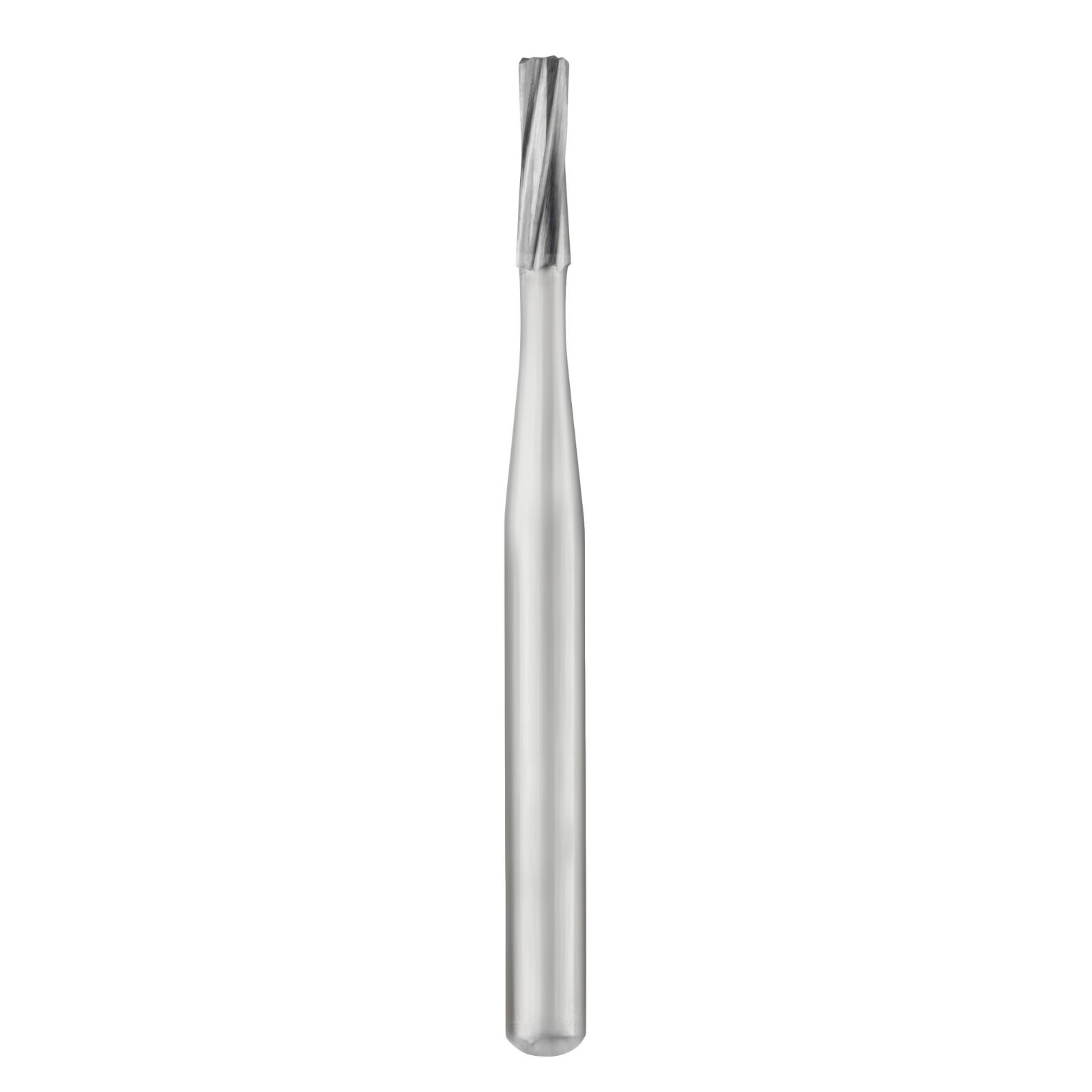 SS White Standard Operatory Carbide Bur, FGSS Straight Fissure Flat End, #57, 1.0 mm Head Diameter, 3.8 mm Head Length, Short Shank Friction Grip, Plain, 100/Pkg thumbnail 2