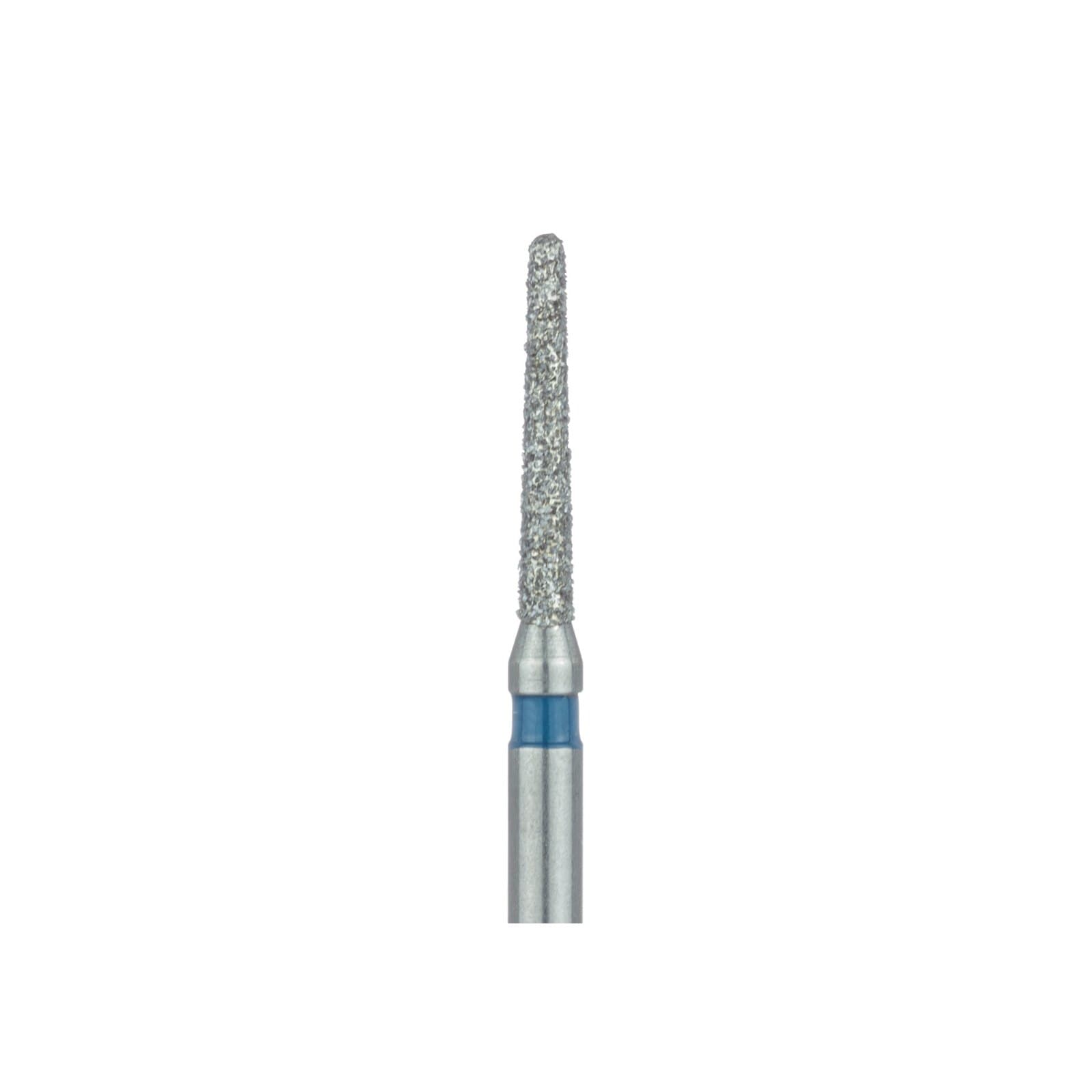 Meisinger Multi-Use Diamond Bur, FG, Round End Taper Chamfer, #850, 2.1 mm, Medium Grit, Blue Ring, 5/Pk, 850-021-FG thumbnail 3