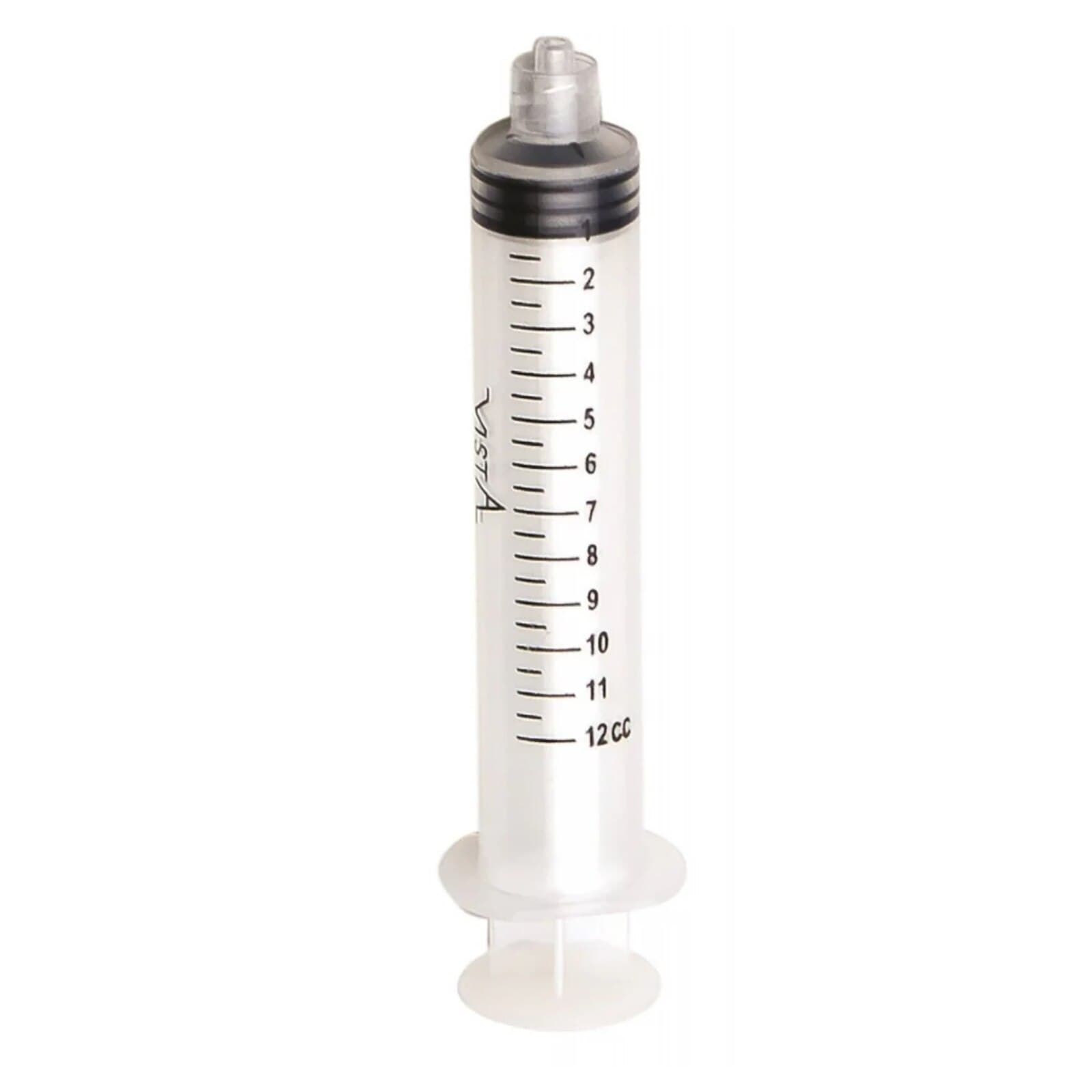 Vista Apex Luer Lock Syringes, 12cc, Disposable, Non-Sterile, 100/Box, #316012 thumbnail 6