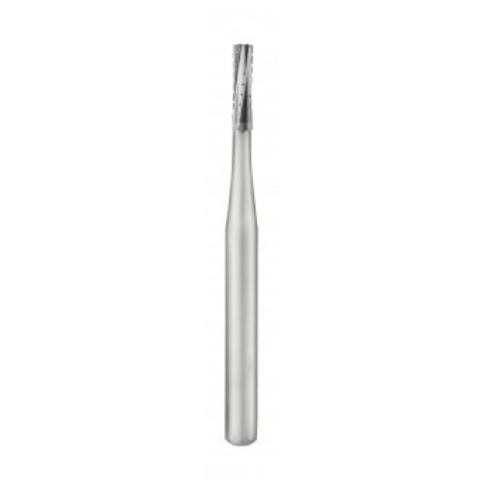 SS White Standard Operative Carbide Bur, FGSS, Straight Fissure Flat End Cross Cut, #557, Short Shank, 10/Pk, 15045 thumbnail 3