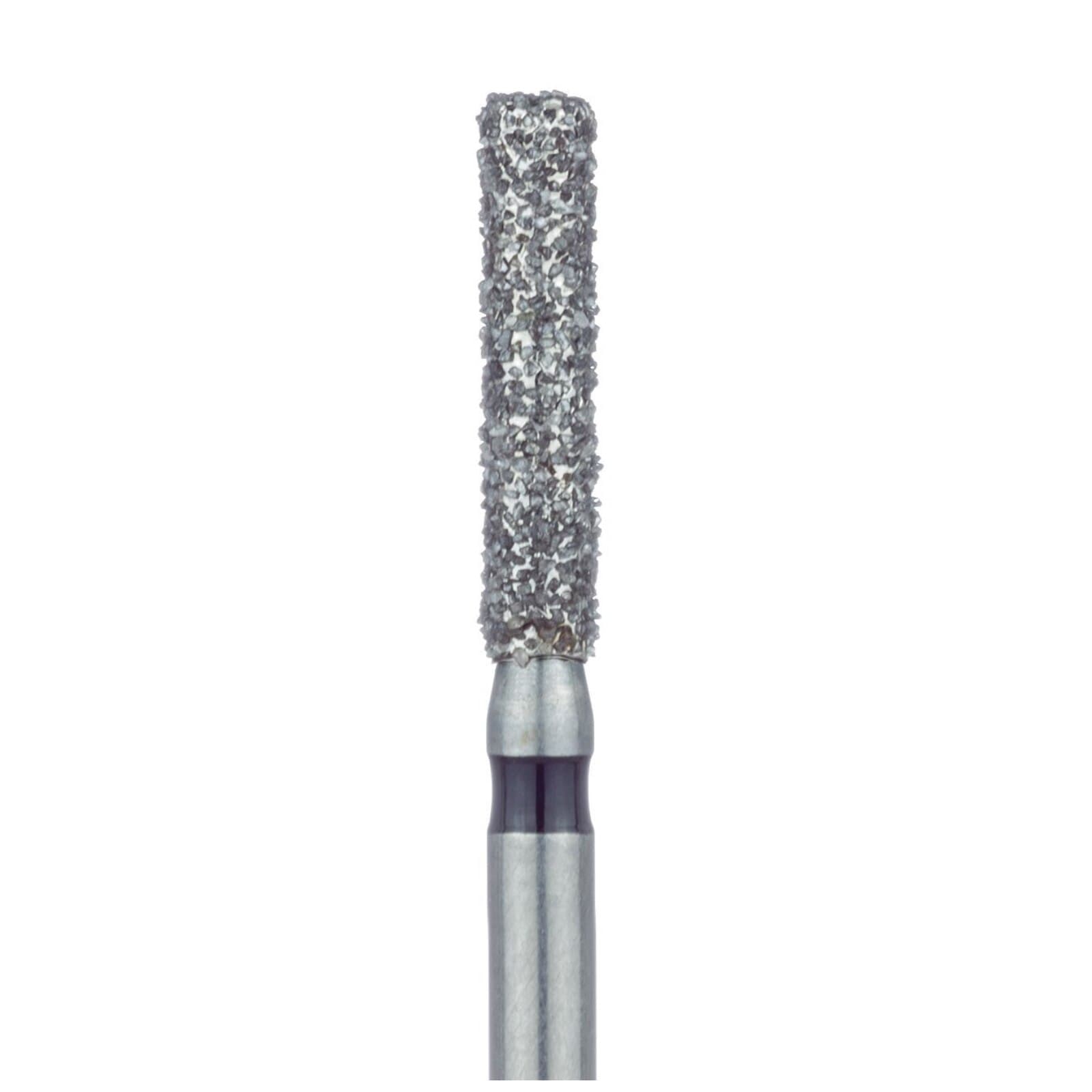 Meisinger 842H-018-FG Diamond Bur, FG, Super Coarse, Black, Cylinder, Round End, 1.8 mm Head Diameter, 8.0 mm Head Length, 5/Pkg thumbnail 3