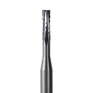 SS White #557 Surgical Length Carbide Bur, Straight Fissure Cross-Cut, Flat End, FGSL, 1.0 mm, 5/Pk, 14057-5 thumbnail 8