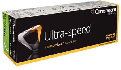 Carestream Ultra-Speed Intraoral X-Ray Film DF-58C, Size 2, Single Film, Super Poly-Soft Packet with ClinAsept Barrier, 100/Box, 1717131 thumbnail 6
