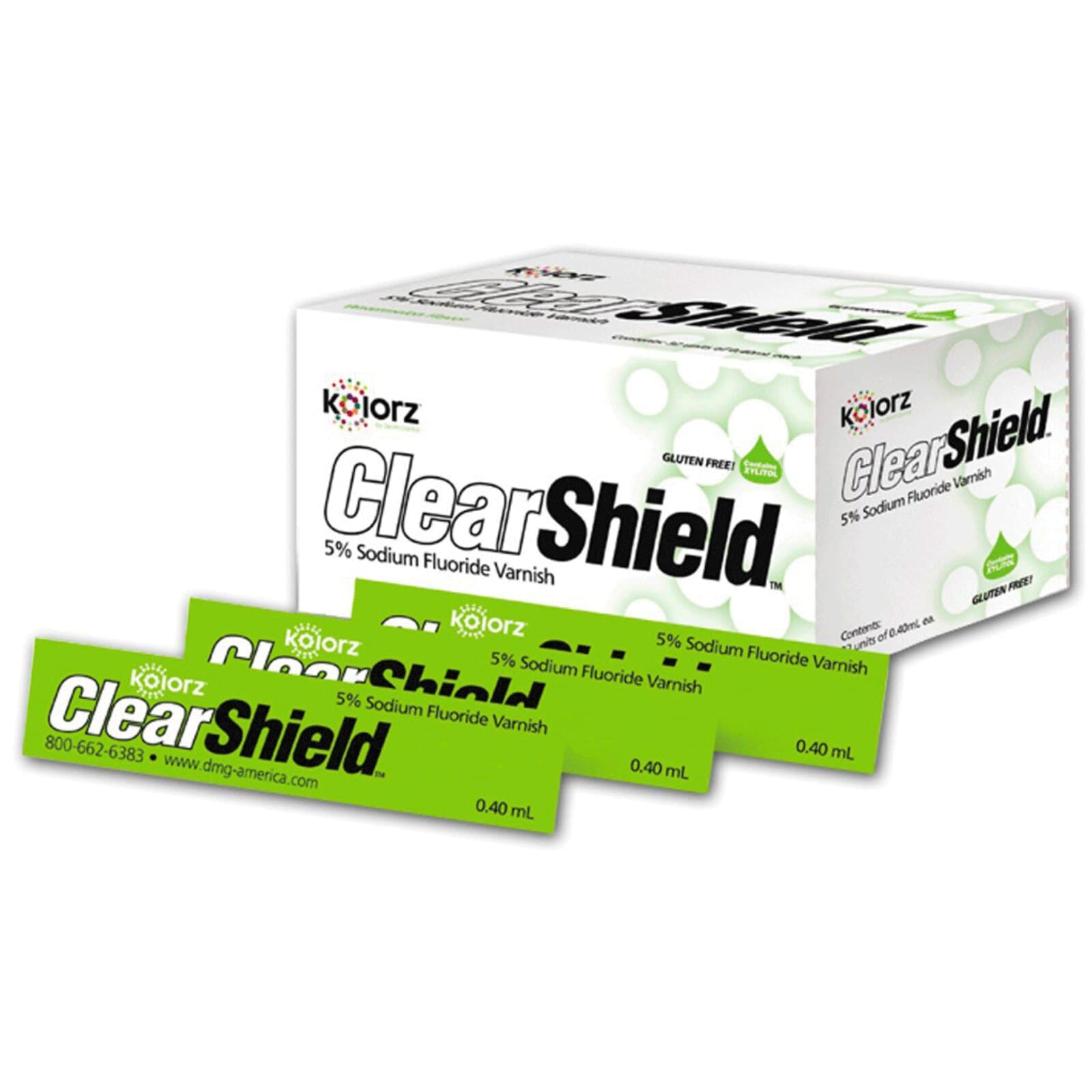 Kolorz ClearShield 5% Sodium Fluoride Varnish, Caramel, 0.4 mL Unit Dose, 200/Pk, 799517 thumbnail 7