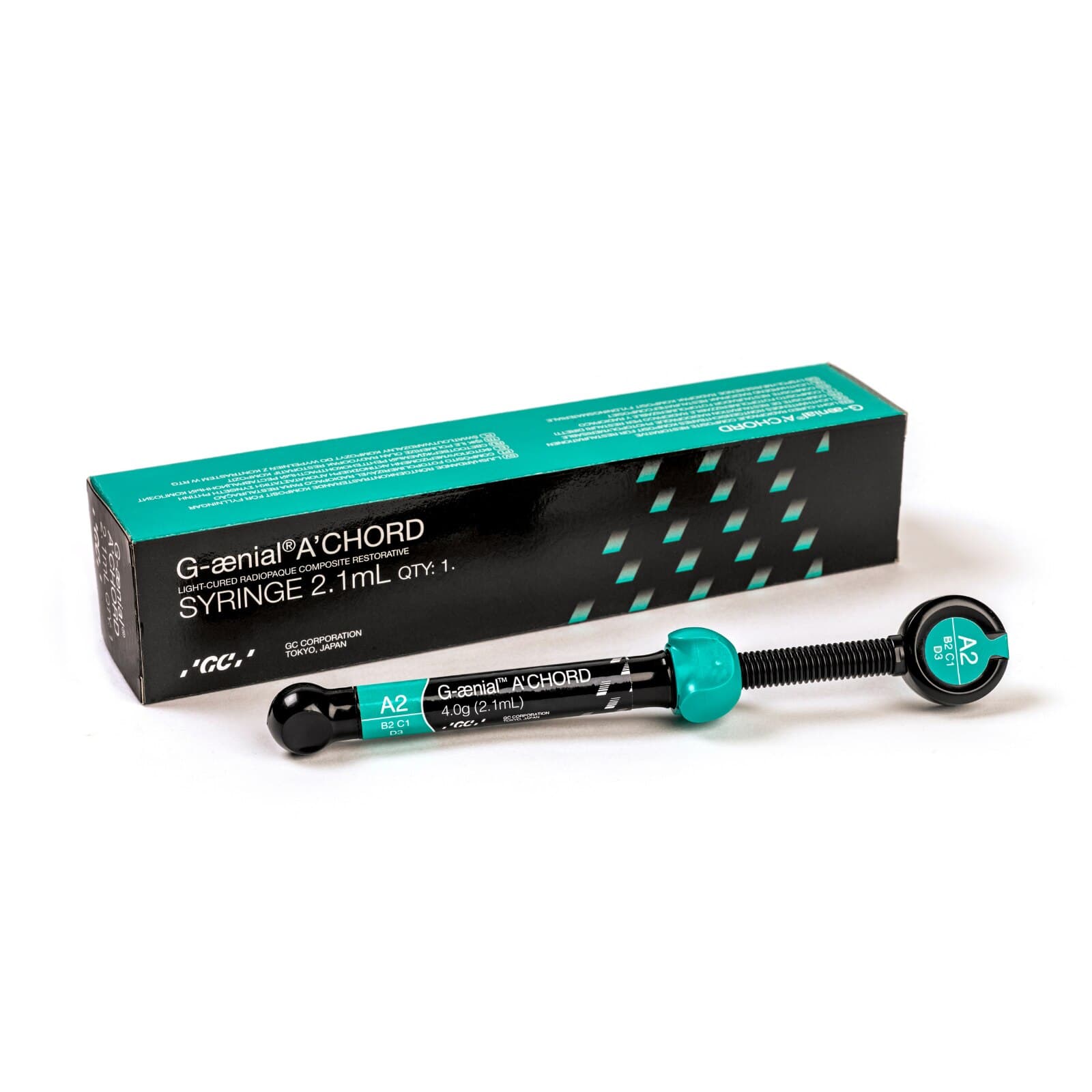 G-aenial A'CHORD Universal Composite, Shade A6, 4g (2.1mL) Syringe, 952236 thumbnail 2