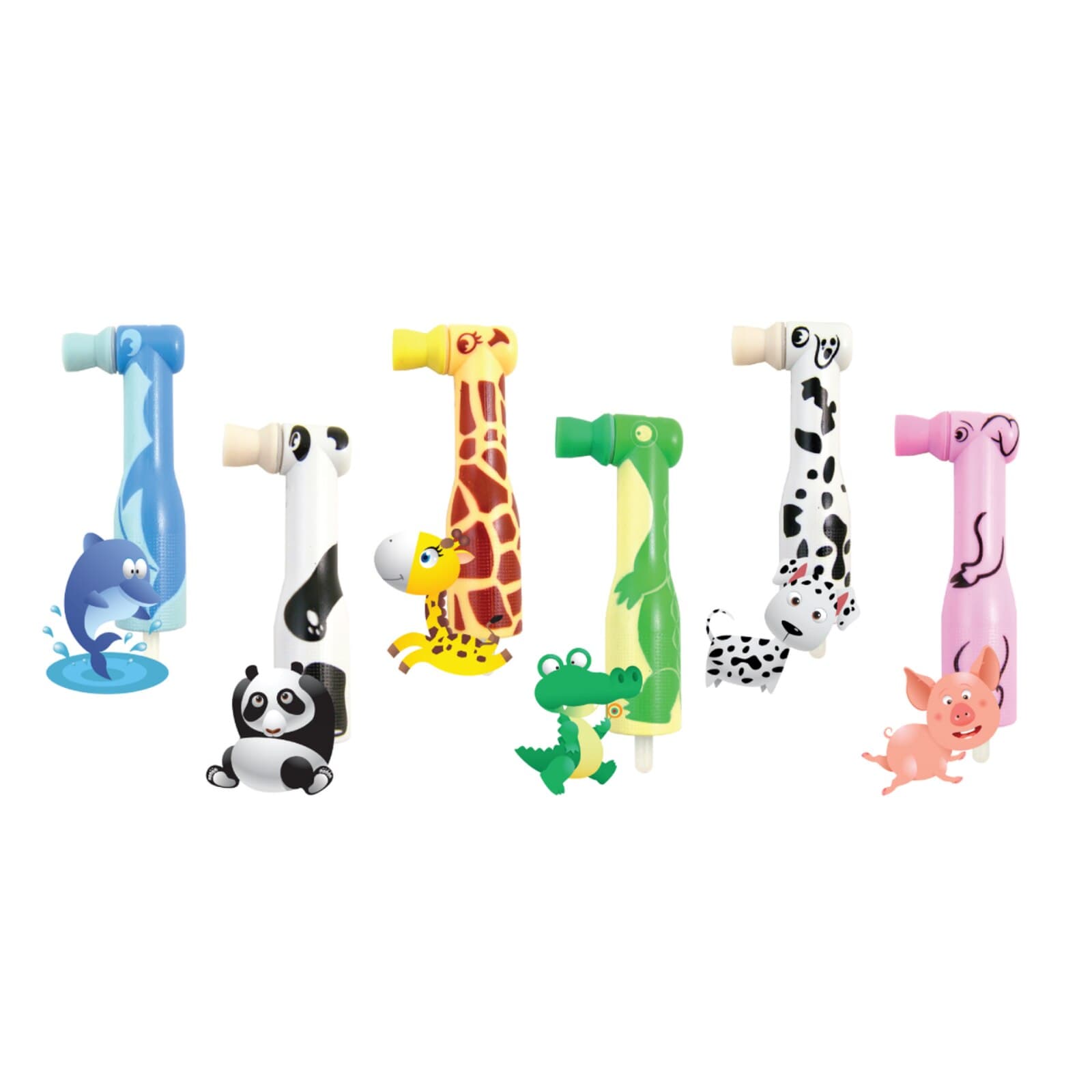 FUNimals Disposable Prophy Angles, Soft Cup, Assorted, Latex-Free, 500/Box, 166-500A thumbnail 3