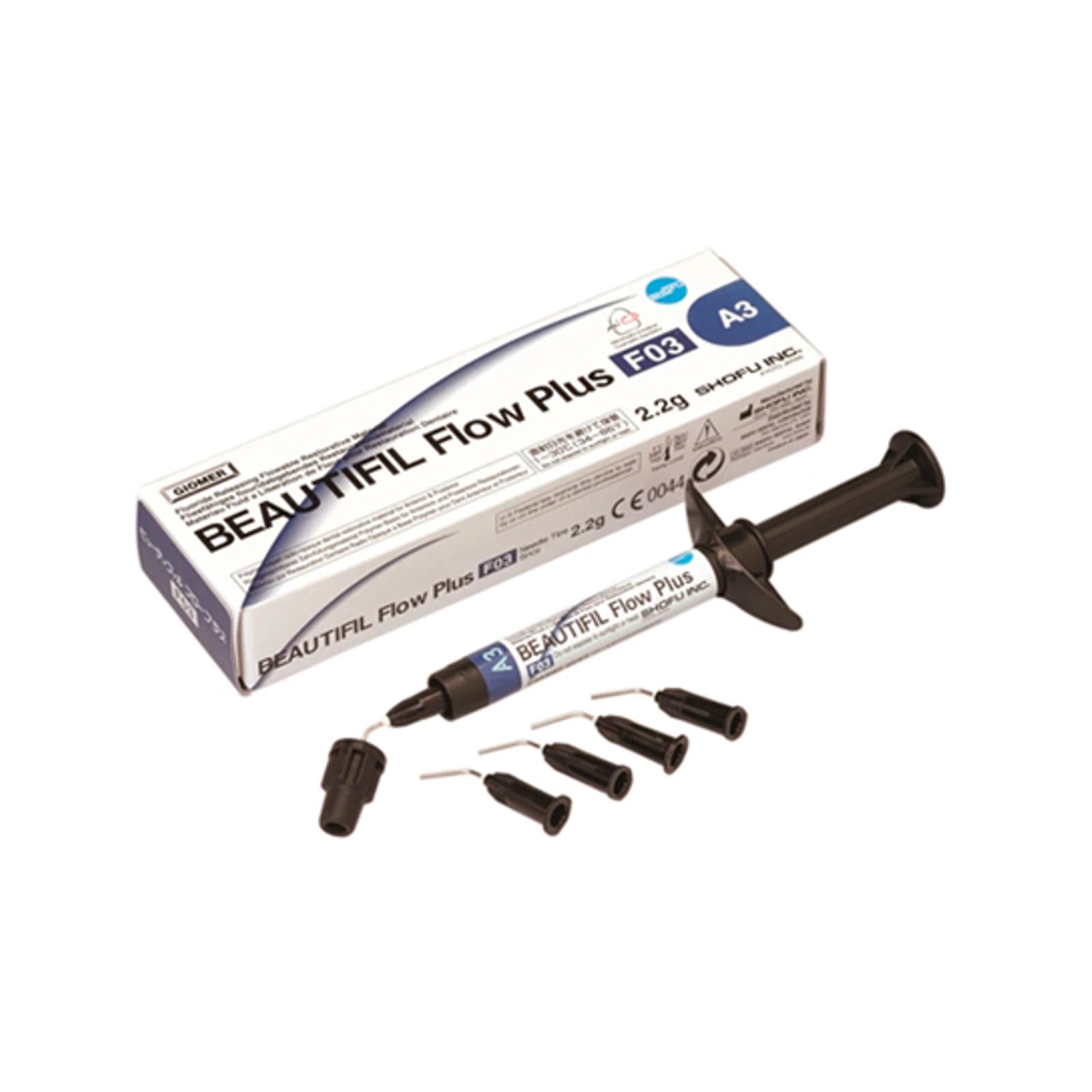 Beautifil Flow Plus F03 Low Flow Hybrid Composite, Light-Cure, Shade A1, 2.2 g Syringe, 1/Pk, 2014 thumbnail 7
