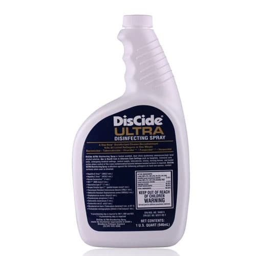 DisCide ULTRA Surface Disinfectant, Hospital-Level, Ready-to-Use, Pleasant Herbal Scent, 32 oz Bottle, 3565Q thumbnail 4