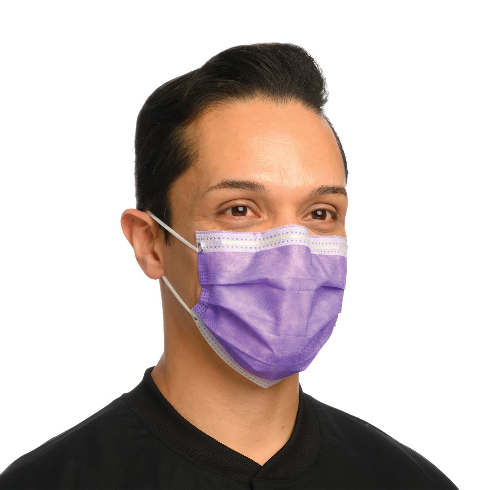 Isofluid SecureFit Earloop Surgical Face Mask, ASTM Level 1, Lavender, One Size Fits Most, 50/Box, GCILVSF thumbnail 12