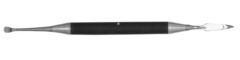 American Eagle P.K. Thomas #2 Double-Ended Waxing Instrument, 1/4" (6.3mm) Stainless Steel Handle, AEWPKT2 - Waxing Instrument PKT 2 - Image 1