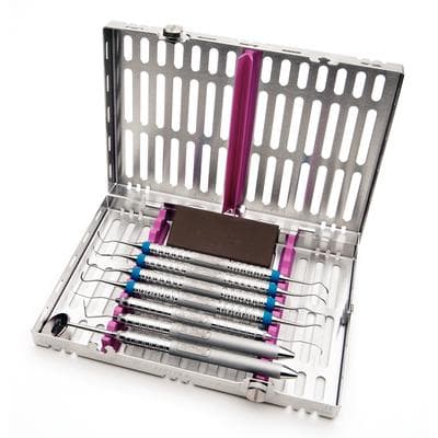 Hu-Friedy IMS Signature Series Instrument Cassette, 10-Instrument, Small, Purple/Lavender, Stainless Steel, 5.5" x 8" x 1.25", 1/Pk, IM5106 thumbnail 7