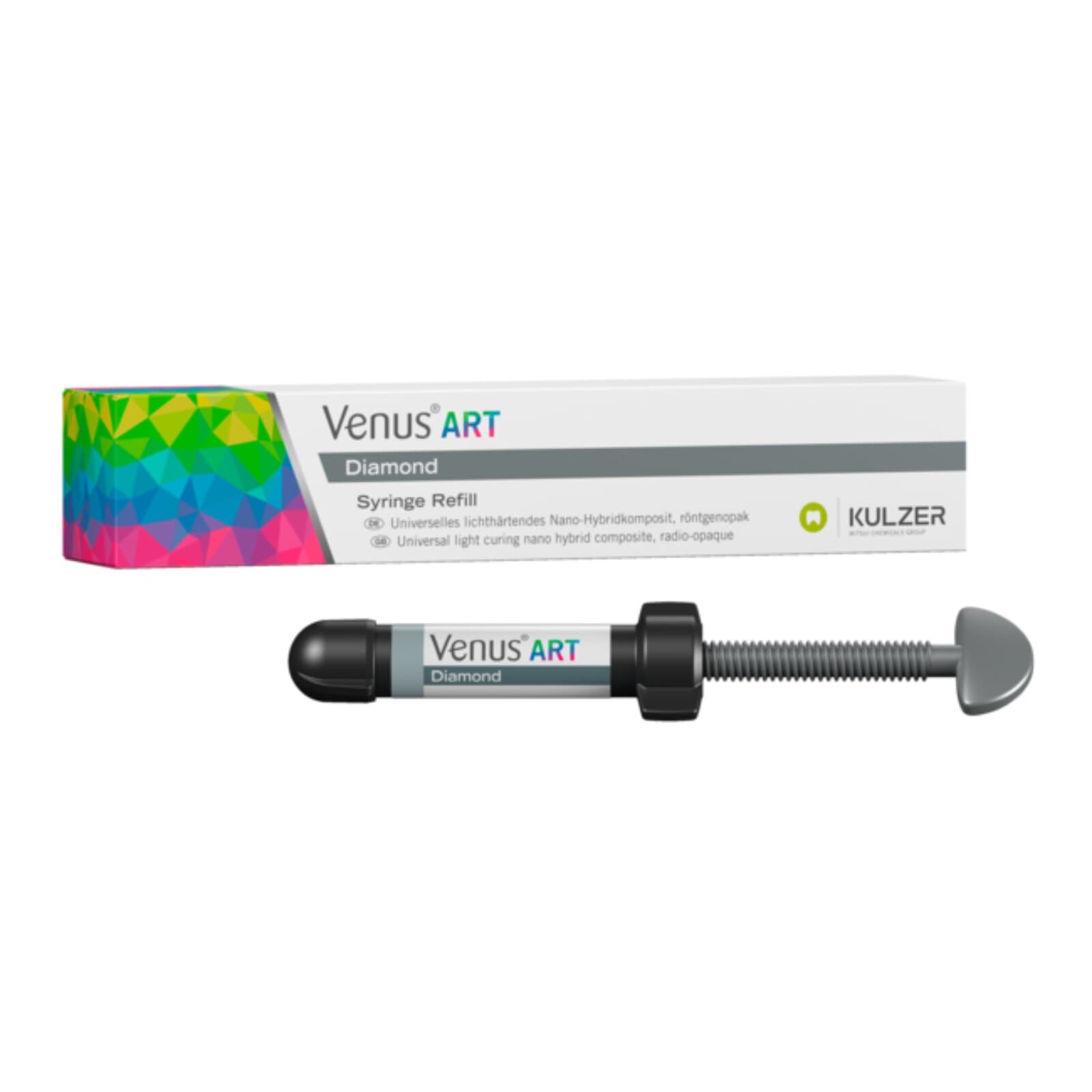 Venus Diamond Nanohybrid Universal Composite, Light-Cure, A3, 4 g Syringe Refill, 1/Pk, 66035474 thumbnail 14