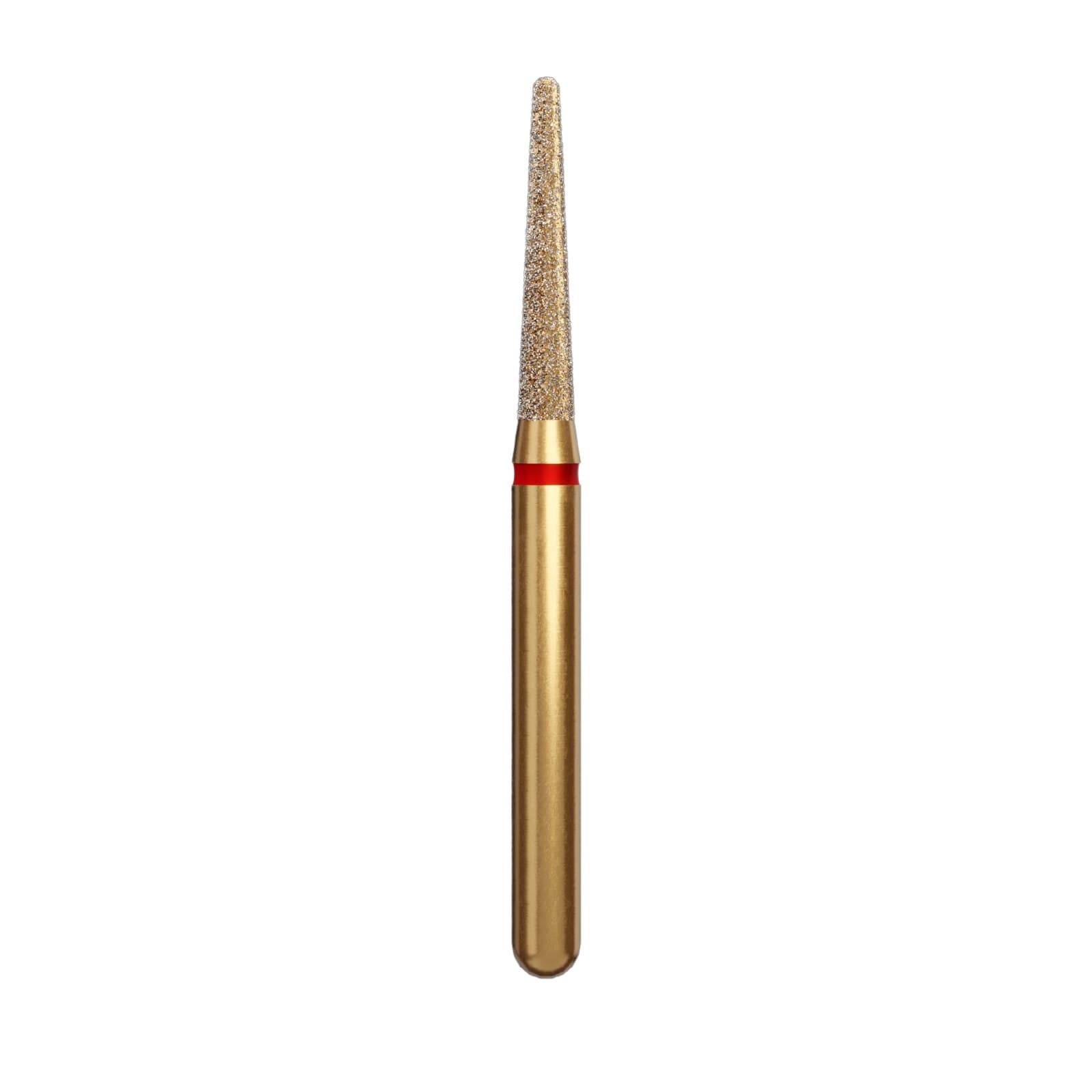 Alpen Multi-Use Diamond Bur, FG #856 Round End Taper, 1.4mm, Fine Grit, Red, 5/Pk, 856-014F thumbnail 2