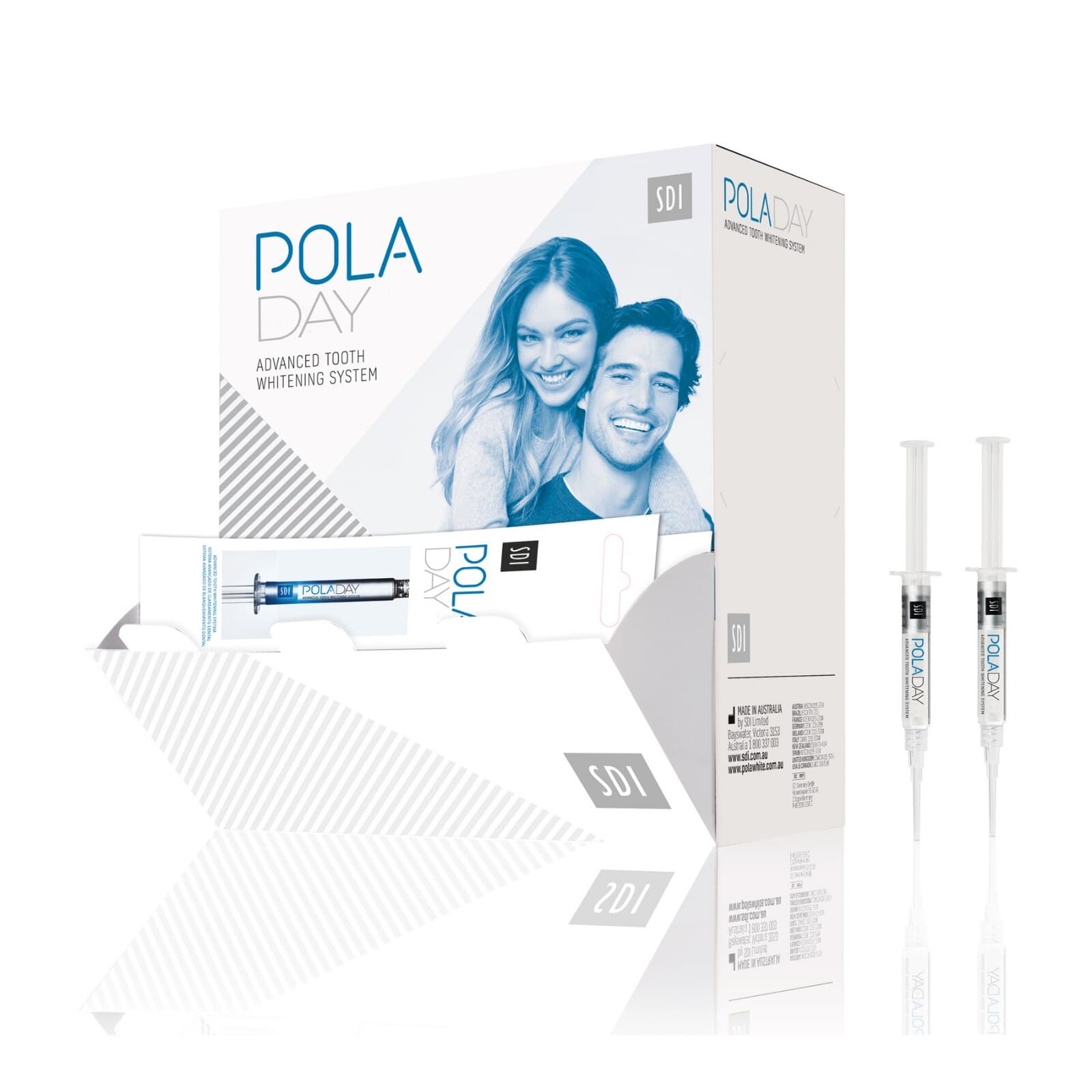 Pola Day Take-Home Tooth Whitening System, 9.5% Hydrogen Peroxide, Spearmint, 3 g Syringe Dispenser Pack, 50/Pk, 7700071 thumbnail 3