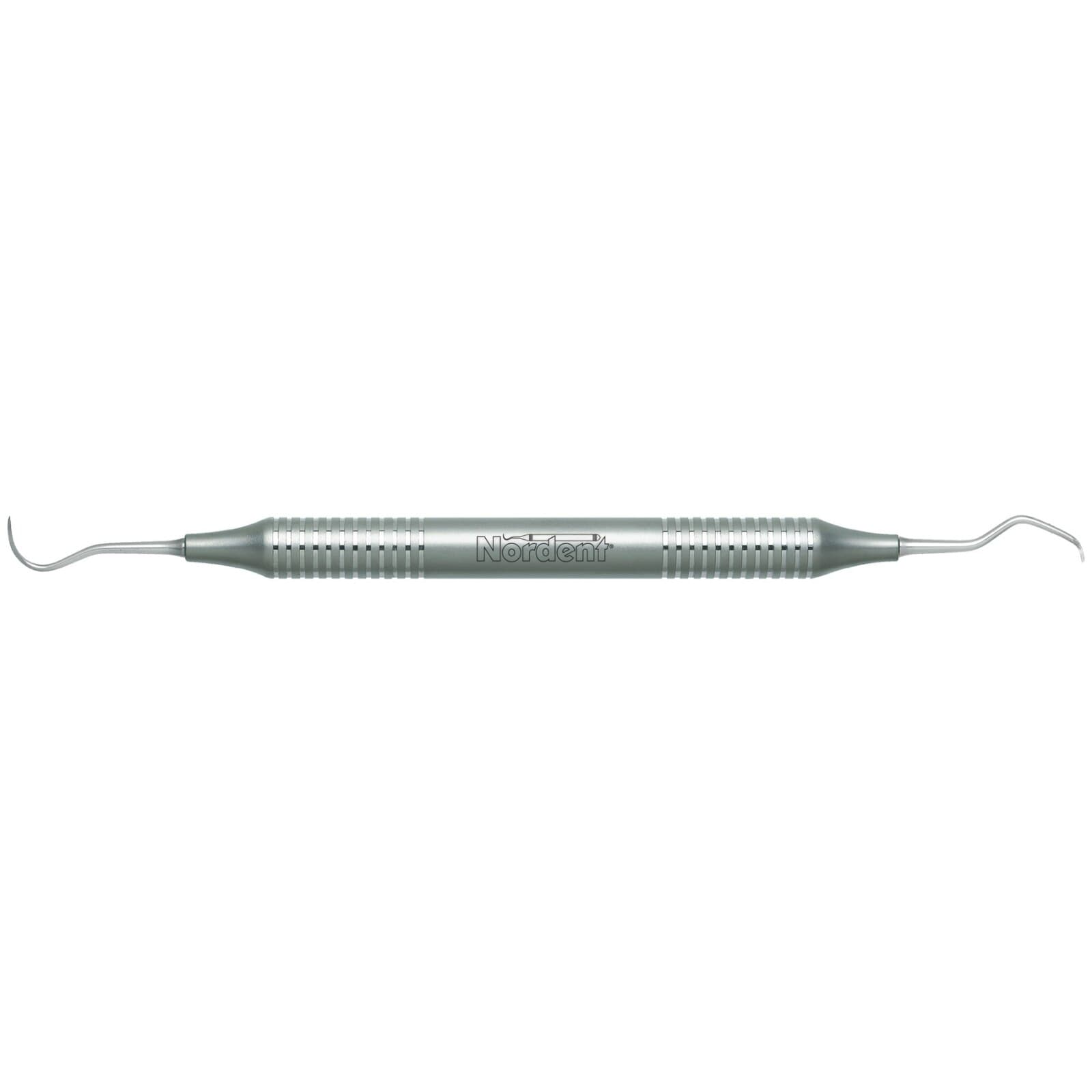 Nordent N5/48 Double End Sickle/Hoe Scaler, Anterior, DuraLite Round Handle, Stainless Steel, RESCN5-48 thumbnail 2