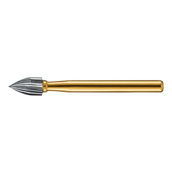 KaVo Kerr Trimming & Finishing Carbide Bur, FG, Flame, 12-Flute, #7104, 1.4 mm, 10/Pk, FG7104-KC0 thumbnail 2
