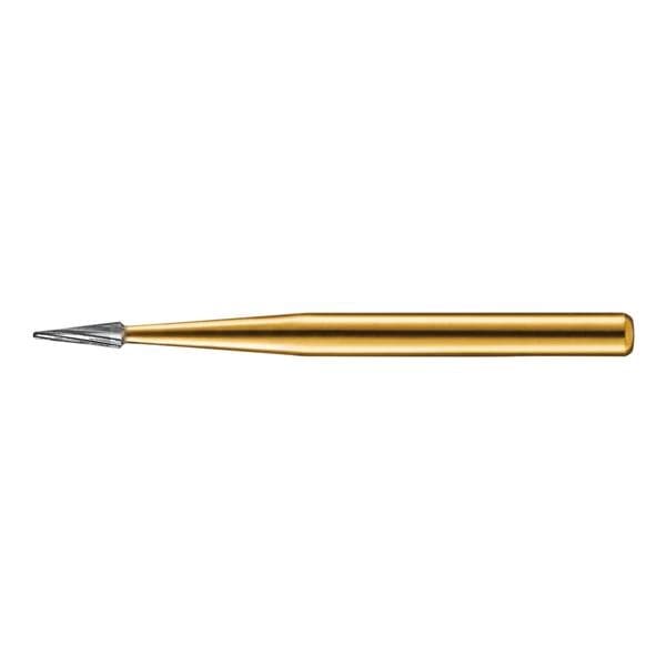 KavoKerr FG7204 Carbide Trimming & Finishing Bur, Taper Finishing, 12 Flute, Friction Grip, 1.4mm Diameter, 8.5mm Length, 10/Pk thumbnail 2