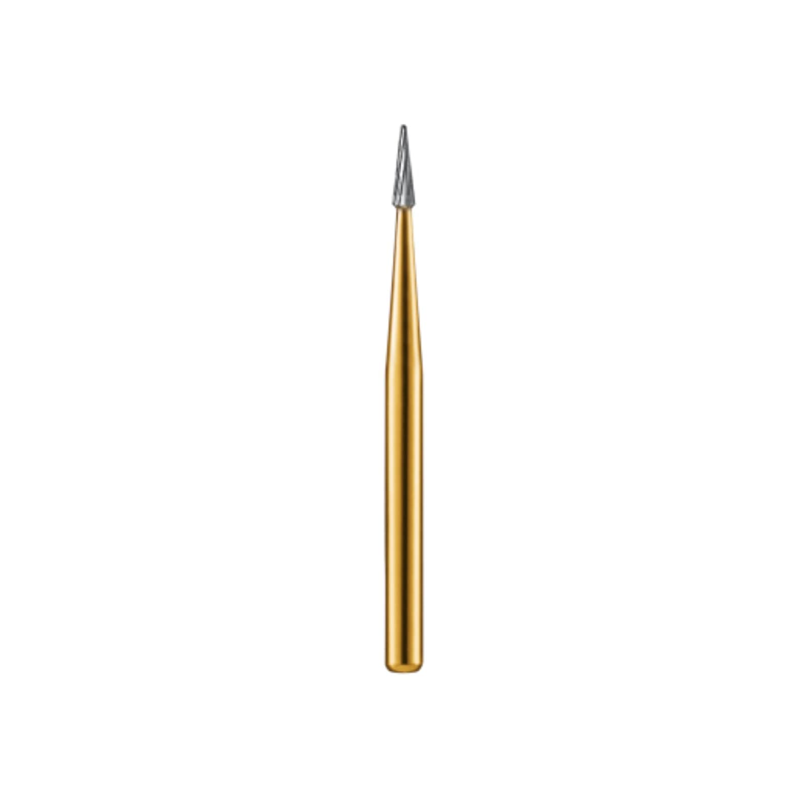 KaVo Kerr Trimming & Finishing Carbide Burs, FG, Taper Finishing 12-Flute, #7642, 1 mm Diameter, 5.7 mm Length, 10/Pk, FG7642-KC0 thumbnail 2