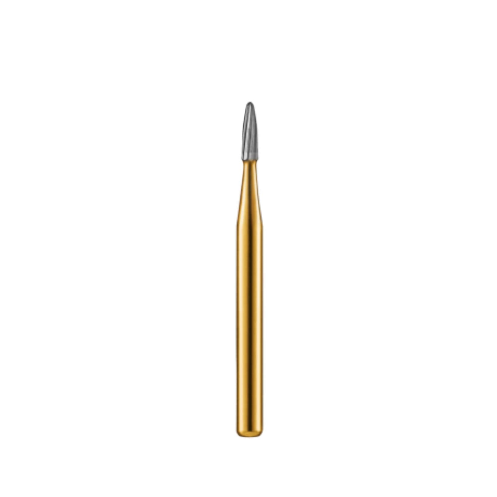Kerr Trimming & Finishing Carbide Burs, FG, Bullet #7803, 12 Flute, 1.2 mm Diameter, 2.9 mm Length, 10/Pk, FG7803-KC0 thumbnail 2