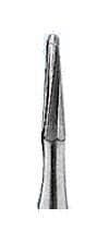 SS White FG #1171 Tapered Fissure Round End Carbide Bur, Friction Grip, 1.2 mm Head Diameter, 3.8 mm Head Length, 100/Pk thumbnail 2