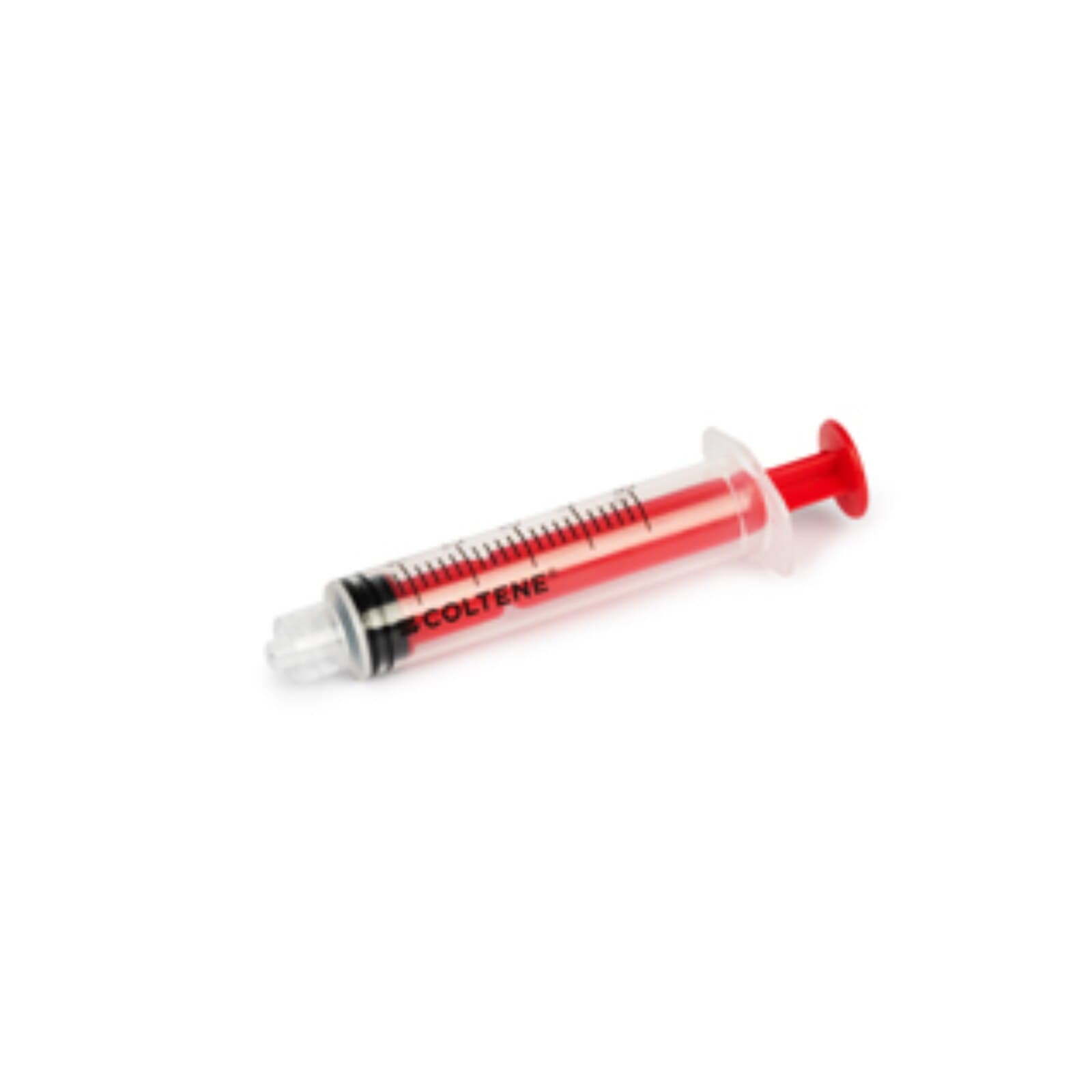 CanalPro Color Luer Lock Irrigation Syringes, 5ml, Red, 50/Pk, 60019321 thumbnail 6