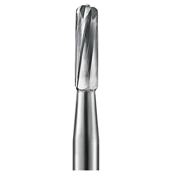 KaVo Kerr Operative Carbide Bur FGSS #1157, Straight Fissure Round End, Friction Grip Short Shank, 1 mm Diameter, 3.7 mm Length, 6 Flute, 10/Pk thumbnail 2