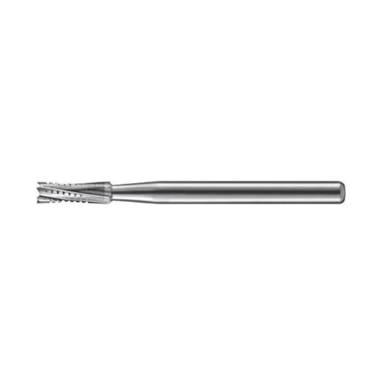 Kerr FG558 Carbide Bur, Straight Flat End Crosscut, Friction Grip, 1.2mm Diameter, 3.7mm Length, 100/Pk, FG558-KCC thumbnail 2