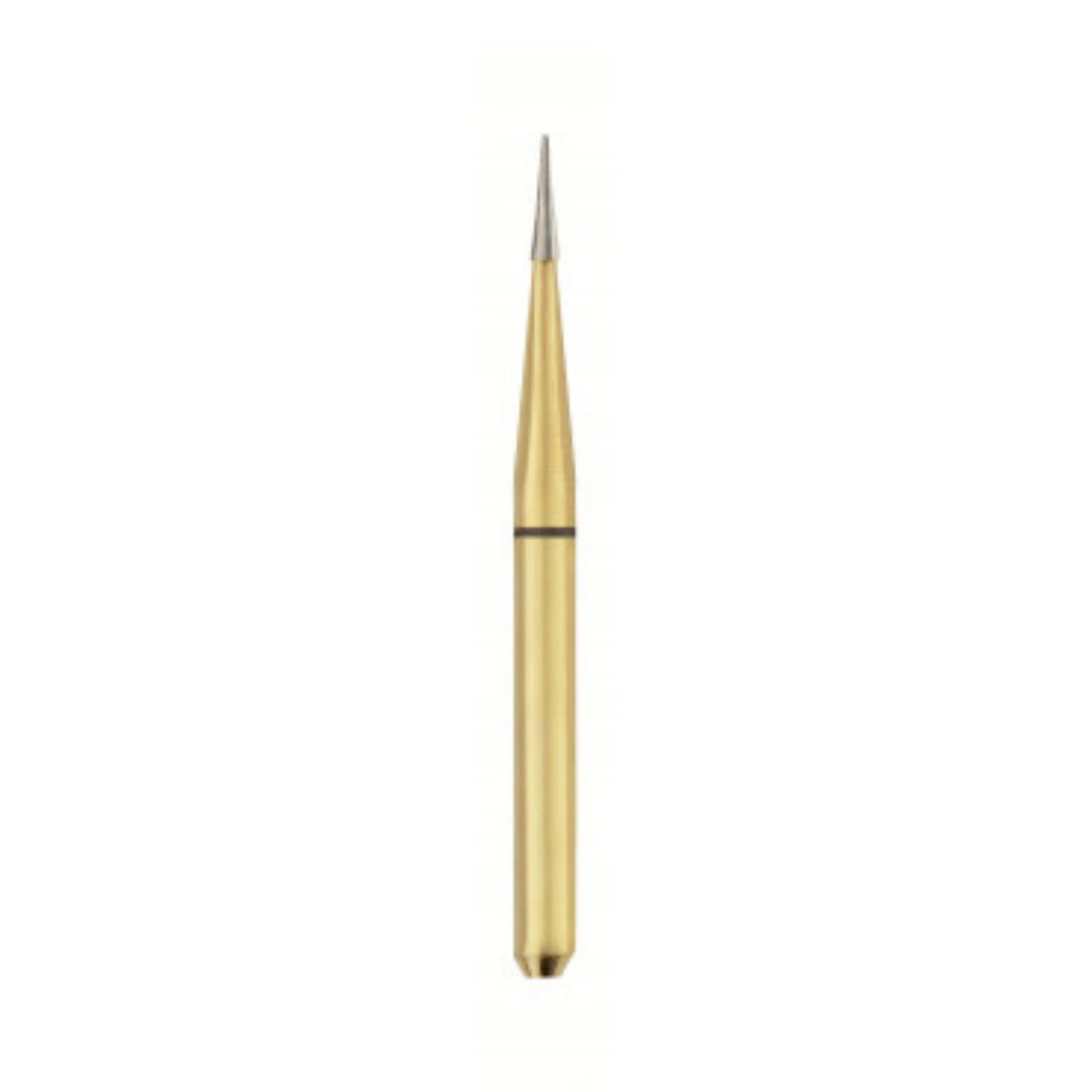 SS White Safe End SE3-10 Trimming & Finishing Carbide Bur, 10-Blade, Friction Grip, 0.8 mm Head Diameter, 5/Pack, 16006-5 thumbnail 2