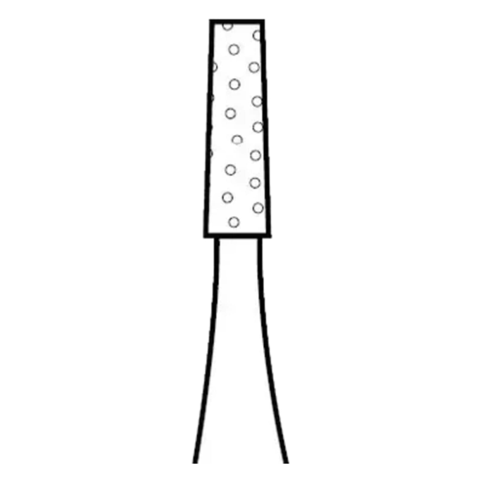 Two Striper Operative Diamond Bur, FG, Flat-End Taper, #556, Medium Grit, Blue Ring, 0.9 mm Major/0.8 mm Minor Diameter, 3.3 mm Length, 5/Pk, 2013271 thumbnail 7