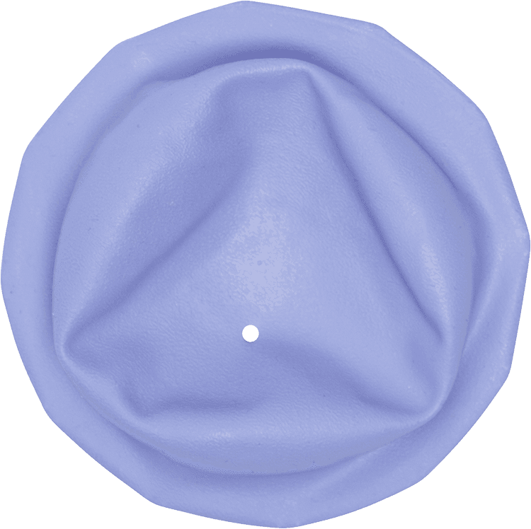 Insti-Dam Relaxed Fit Latex-Free Dental Dam, Pre-Assembled with Built-in Frame, Purple/Lavender, 4-1/4" Diameter, 20/Pack, 50Z457 thumbnail 7