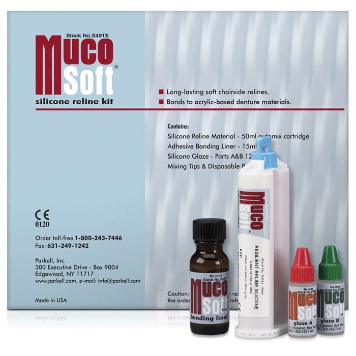 MucoSoft Silicone Soft Denture Reline, Cartridge Refill, 50 ml, Pink, 1/Pk, S492S thumbnail 10