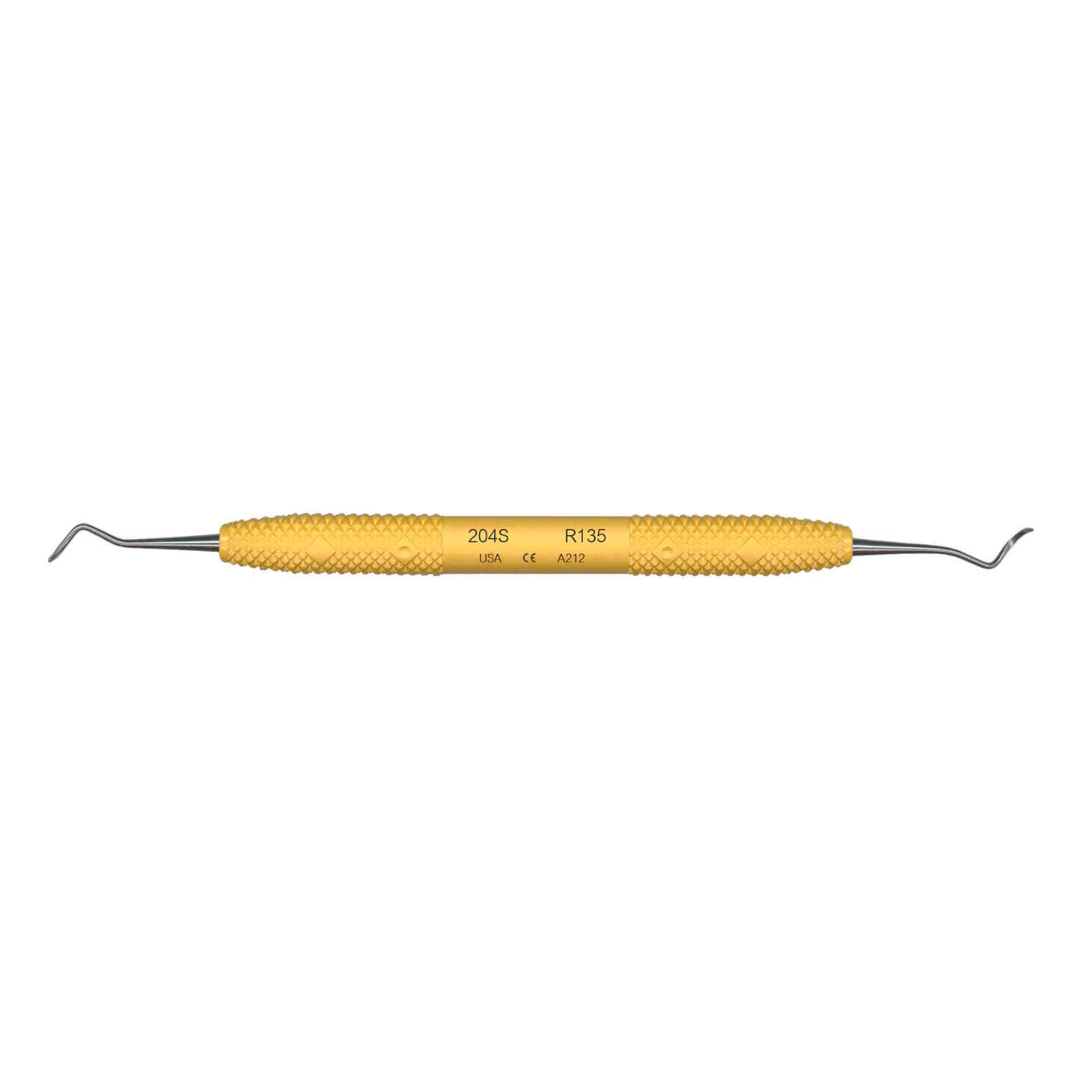 PDT Cruise Line 204S Posterior Sickle Scaler, Double-Ended, Sunshine Yellow Resin Handle, R135 thumbnail 7