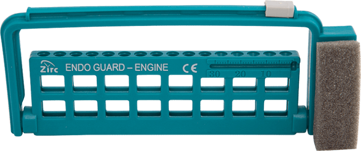 Steri-Endo Guard Engine File/Reamer Organizer, Teal, Holds 11 Engine & 5 Hand Files, 50Z452J thumbnail 3