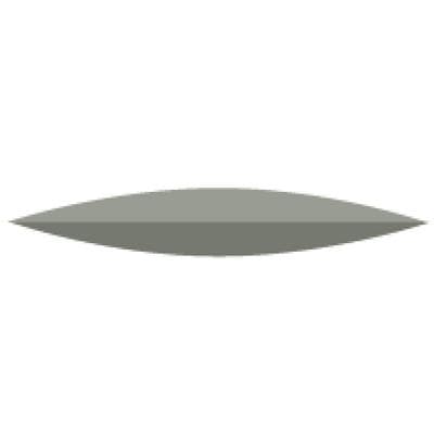 NTI Silicone Polishers, Gray, Knife Edge, Unmounted, Super High Shine for Porcelain, #220, 10/Pk, P0322-220 thumbnail 2
