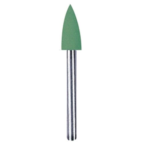 NTI Silicone Polishers, FG, Green Flame #60, High Shine, Universal, 10/Pk, P0153-031 thumbnail 4