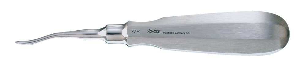 Miltex Surgical Elevator #77R, Serrated, Single End, Left, DEL77R thumbnail 3