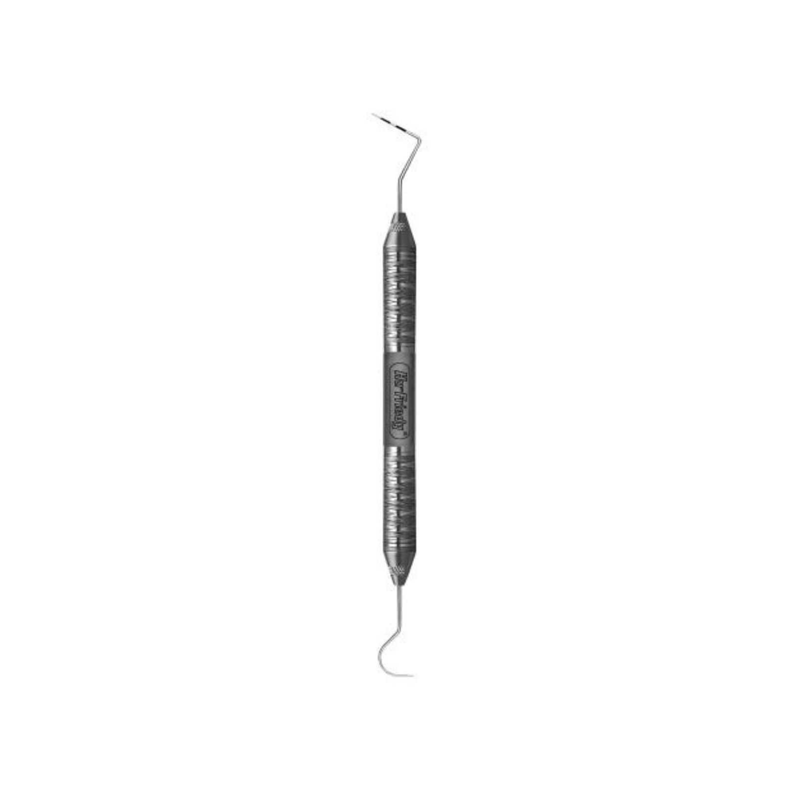 Hu-Friedy Expro 23/CP-8 Double-Ended Explorer/Probe, Color-Coded, 3-6-8-11 mm Markings, #6 Satin Steel Handle, XP23/86 thumbnail 3