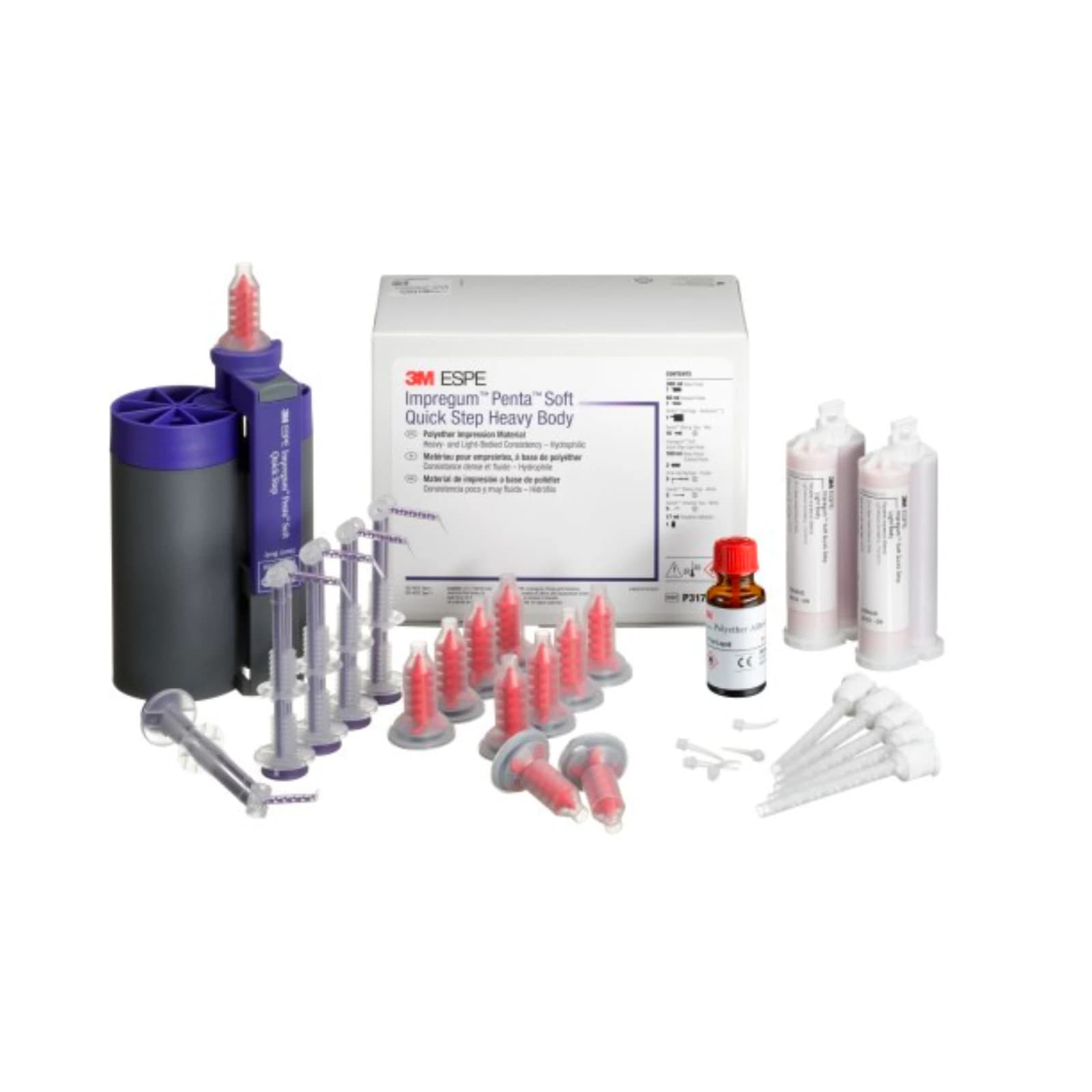 3M Impregum Penta Soft Quick Step Polyether Impression Material Intro Kit, Heavy Body/Light Body, P31779 thumbnail 2