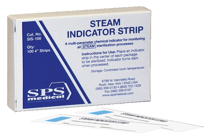 SPS Medical Steam Indicator Strips, 4" x 0.75", Internal Chemical Indicator, 100/Box, SIS-100 thumbnail 6