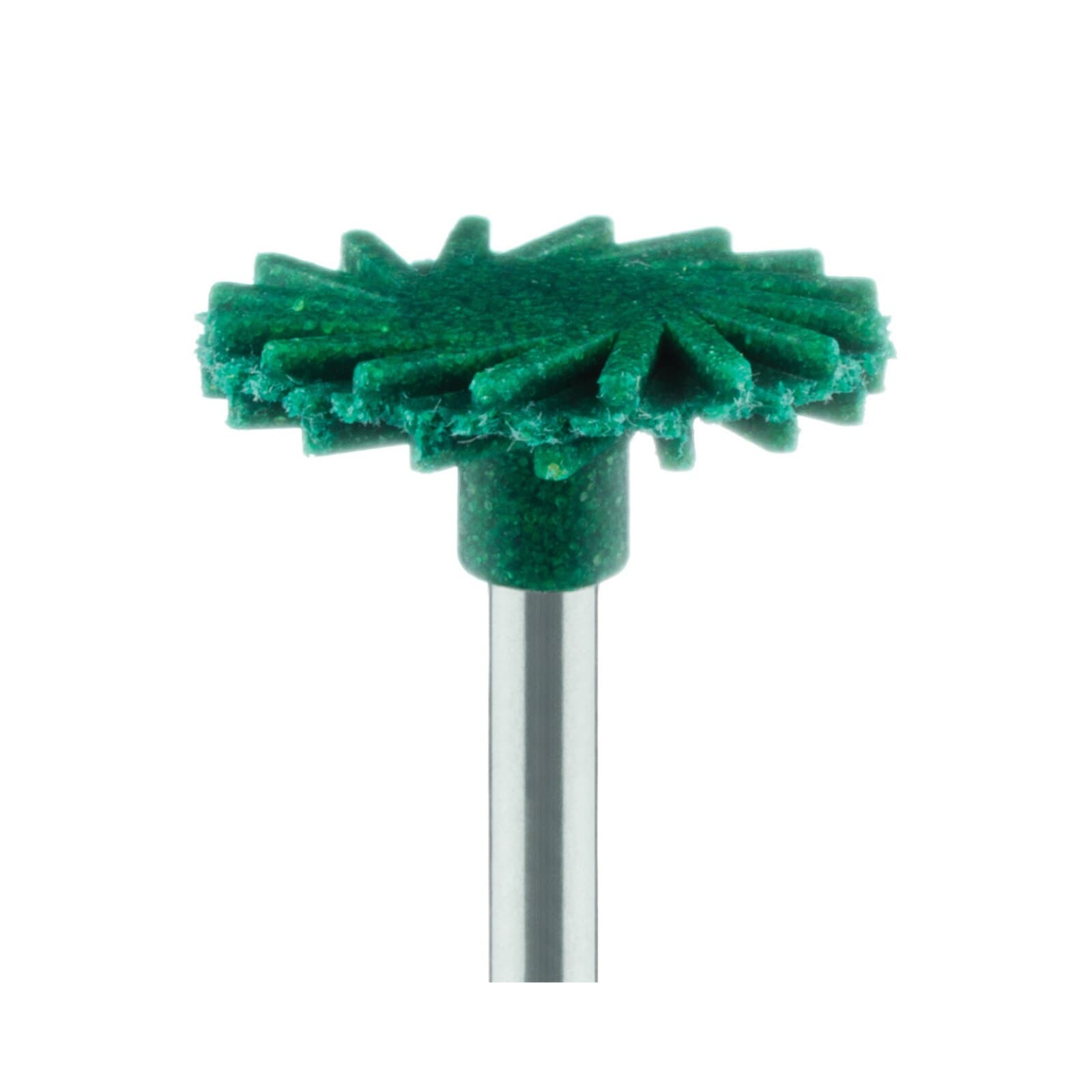 Meisinger LUSTER Twist Porcelain Polisher, Coarse, Green, RA Shank, 14mm, 2/Pkg, 9771G-140-RA thumbnail 3