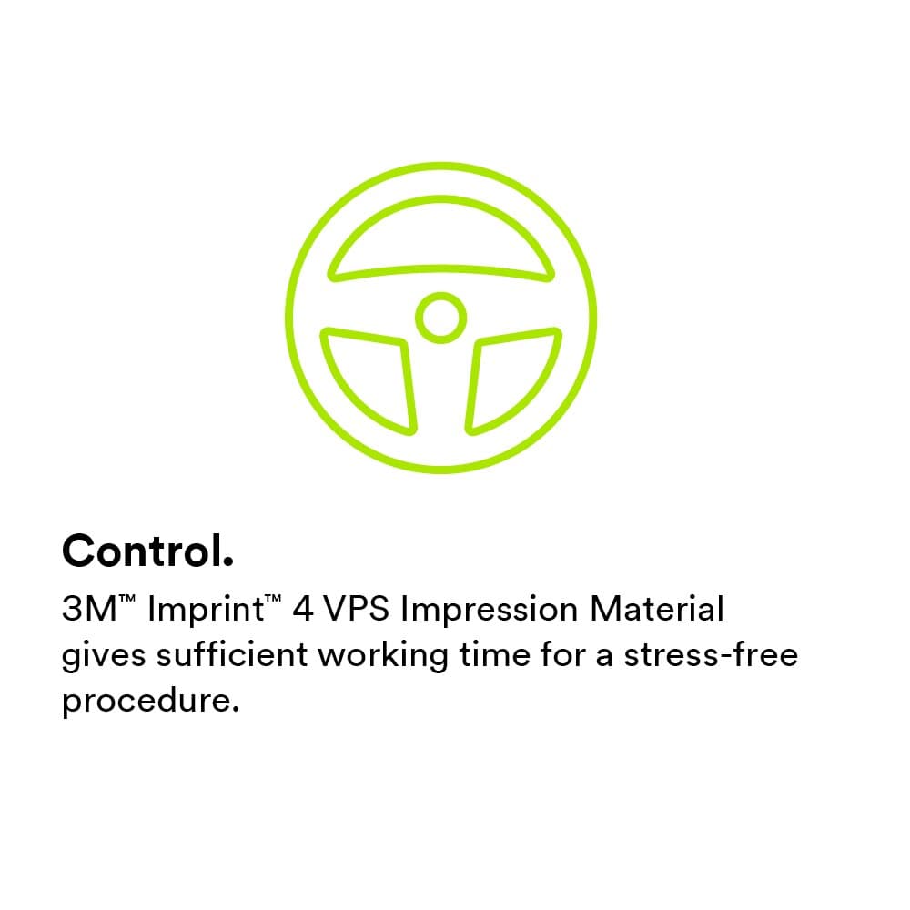 3M Imprint 4 Penta VPS Impression Material, Super Quick Heavy Body, P3 Cartridge for Pentamix 3, Yellow, 77785 thumbnail 6