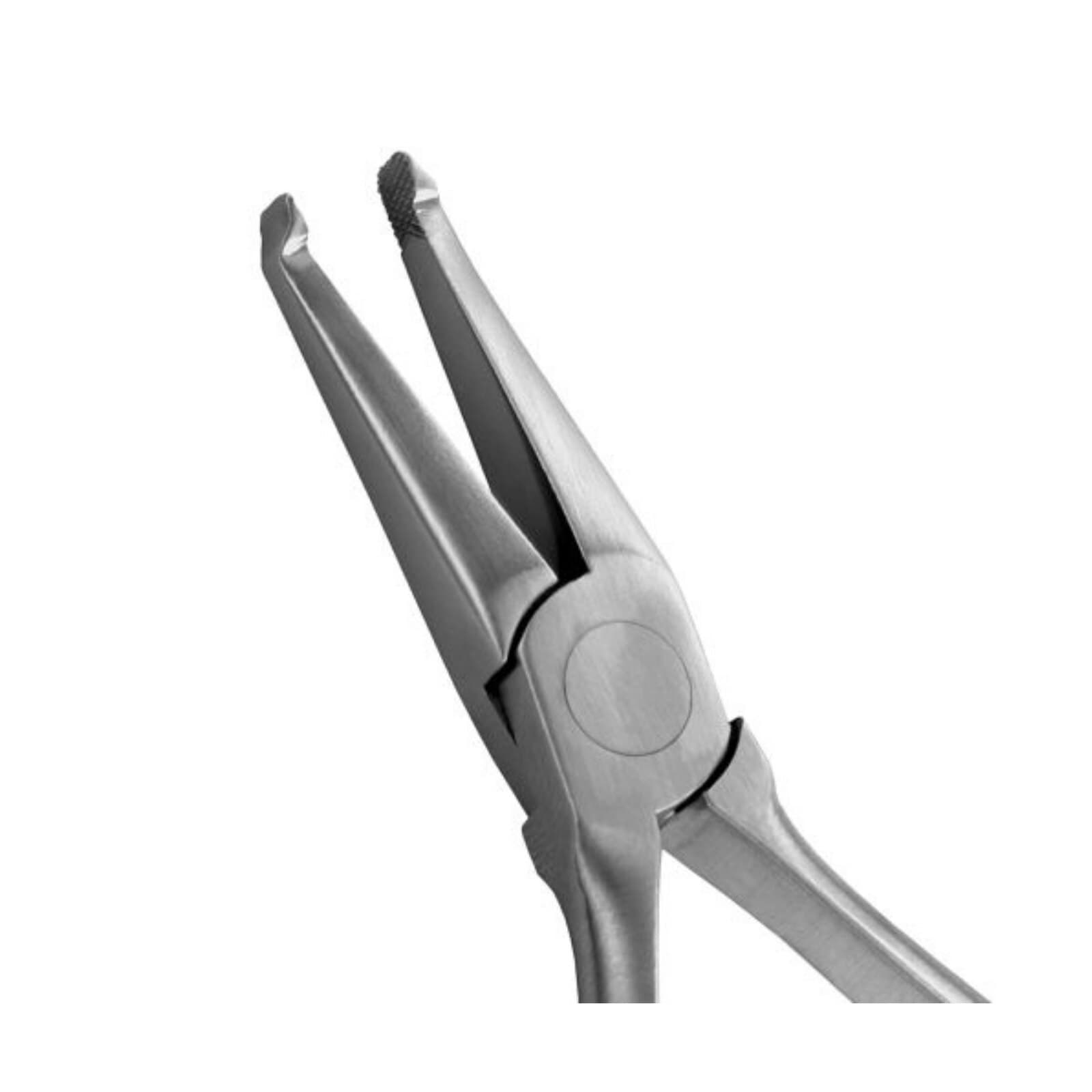 Hu-Friedy Band Seating Pliers, Serrated Tips, Stainless Steel, Single Instrument, 678-205 thumbnail 2