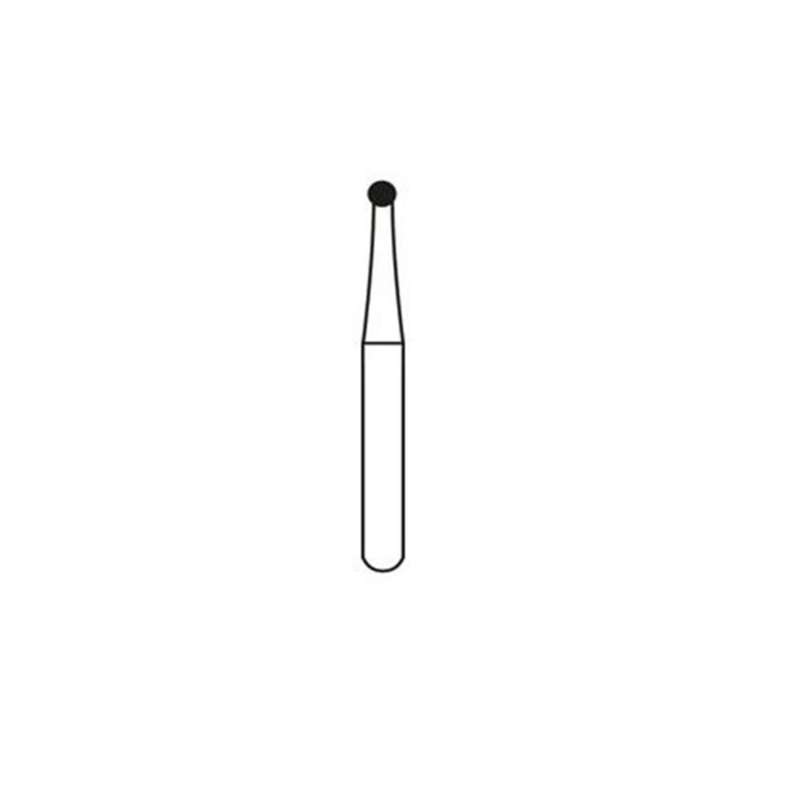 Alpen Carbide Operative & Surgical Bur, FGOS Friction Grip, Round #6, 1.8 mm, 10/Pk, R500006 thumbnail 8